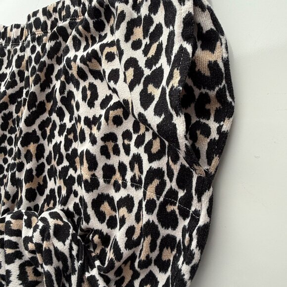 Kate Spade Animal Print Pajama Set 2pc Womens Size L Polyester Relaxed Fit - Picture 7 of 10